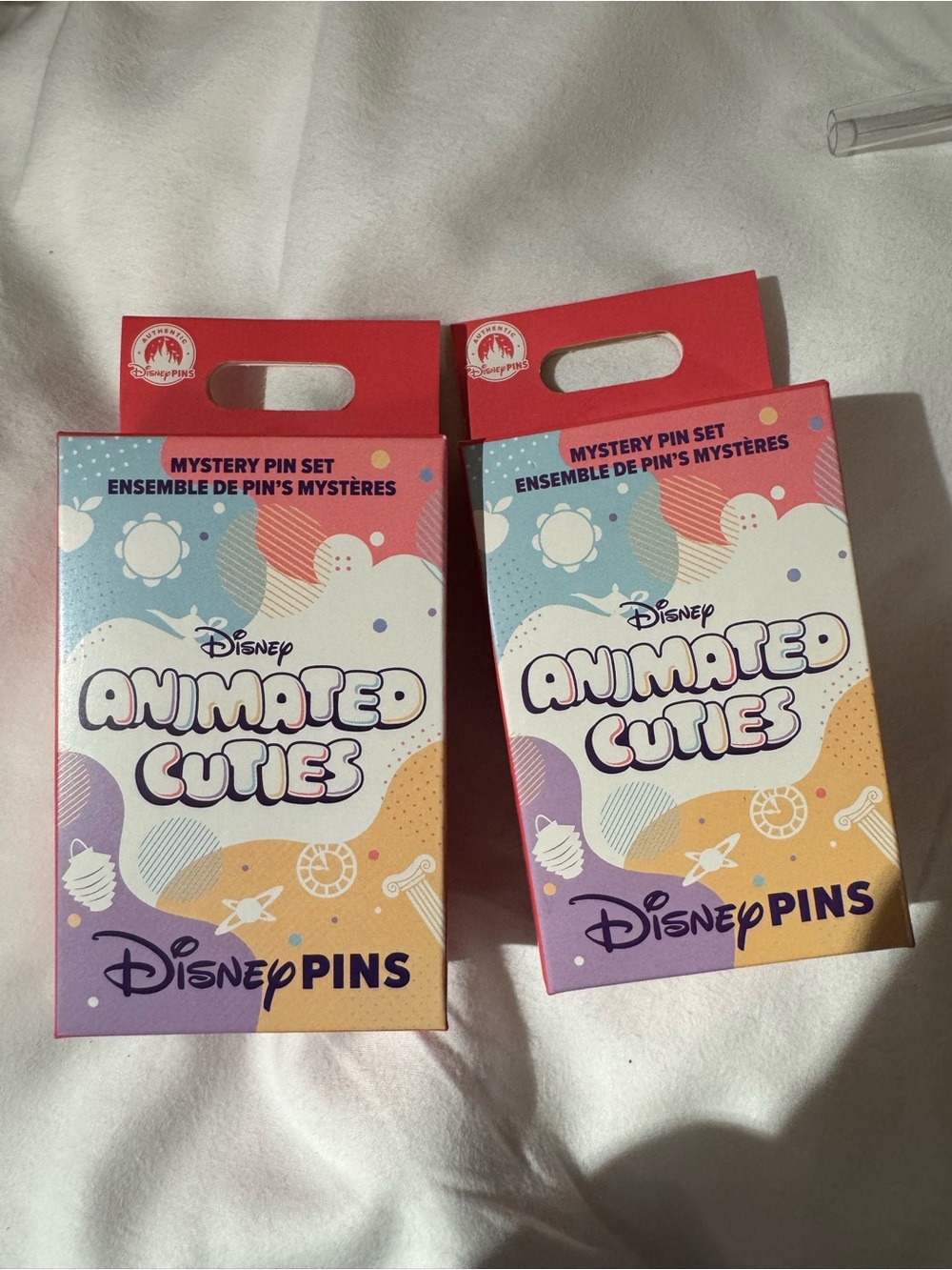 Disney Animated Cuties Mystery Pin Set